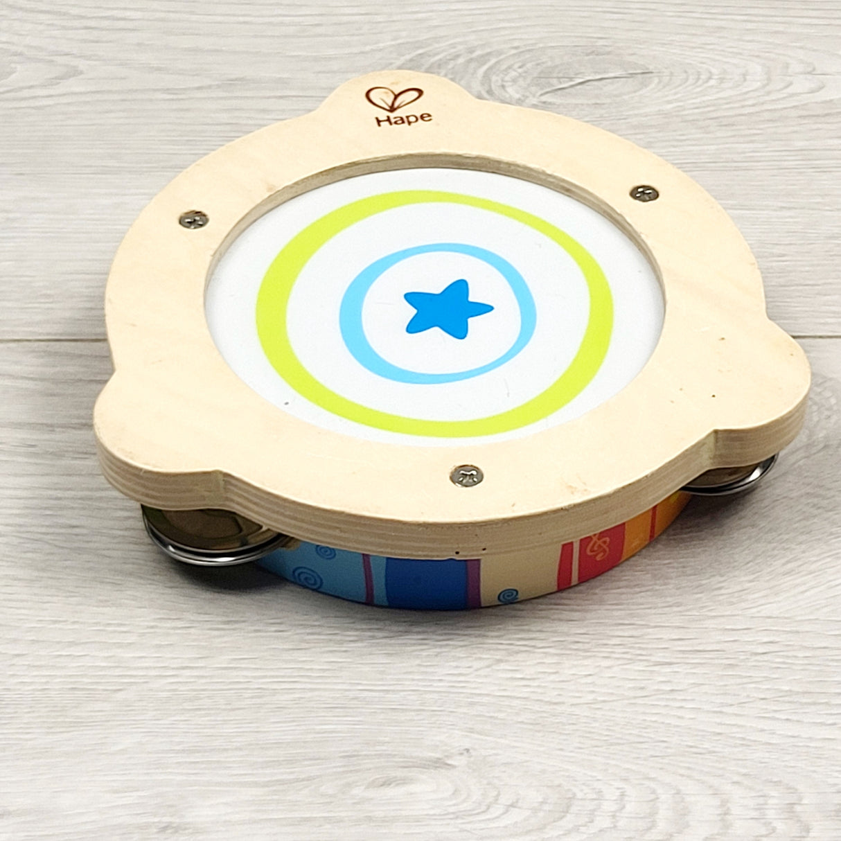 ESZ2 - Hape wooden tambourine