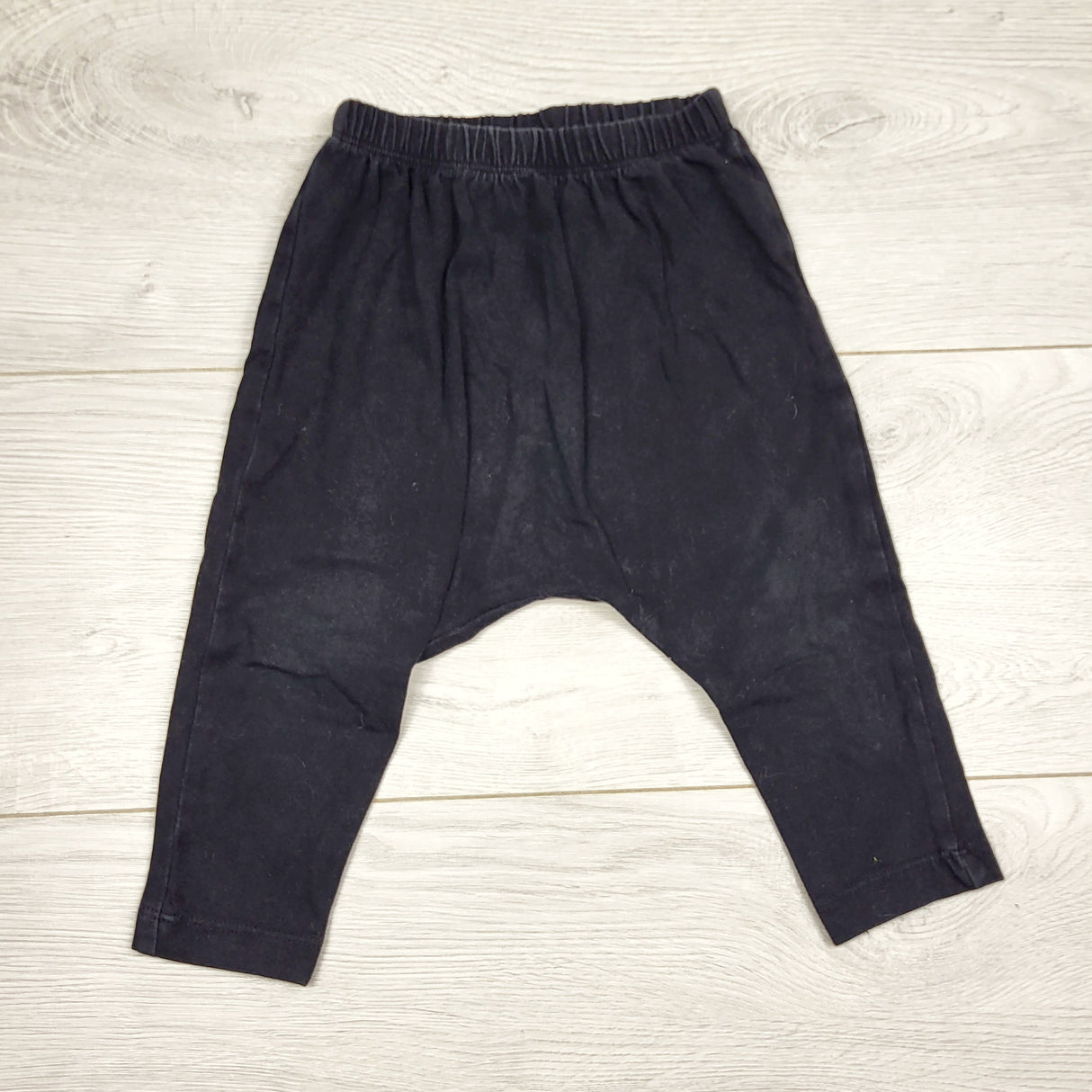 SPRCH1 - Old Navy black cotton pants. Size 12-18 months