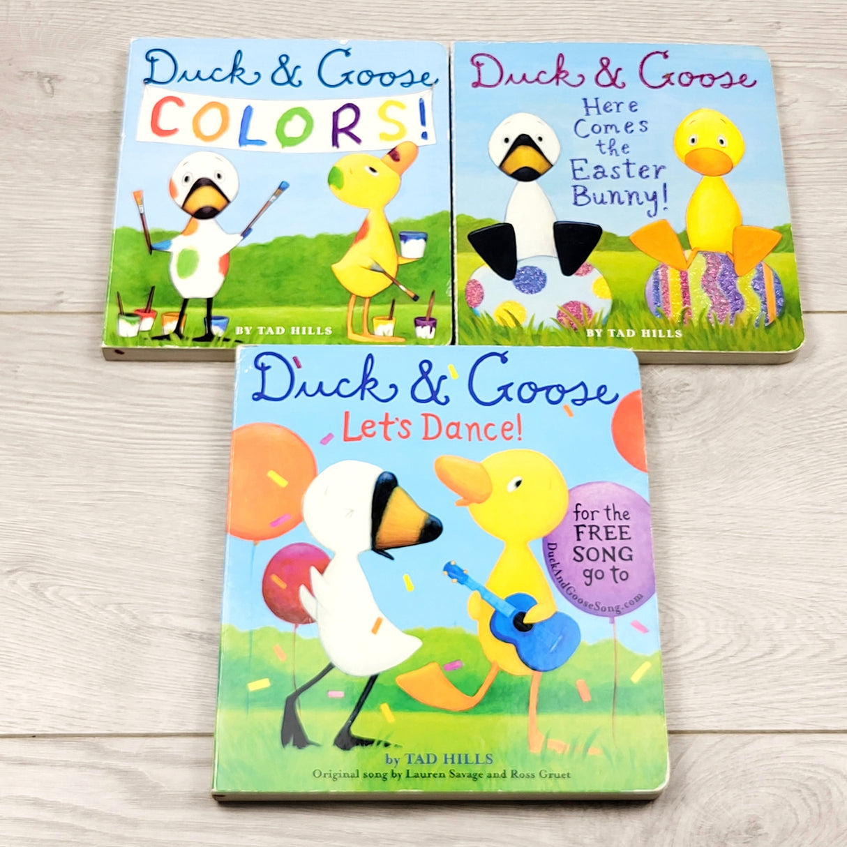 MHAN4 - Trio of Duck and Goose board books