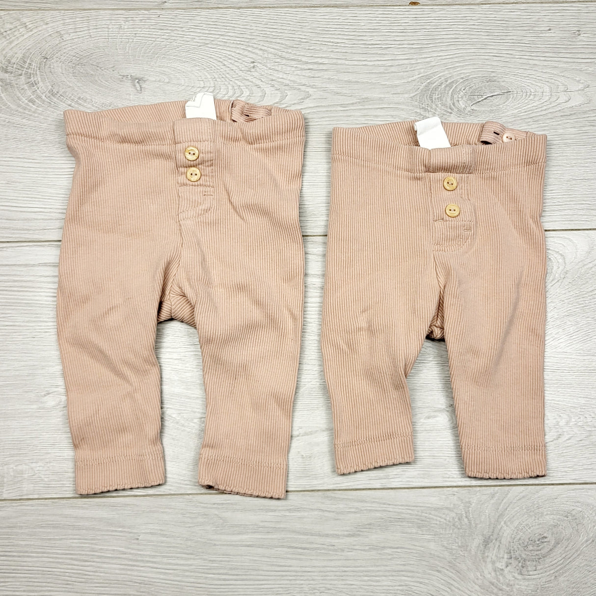 ECRS33 - H and M ribbed cotton leggings. 1-2 Months and 2-4 months Available