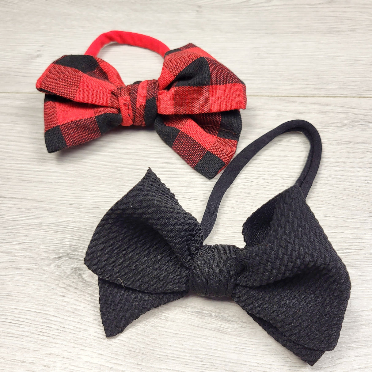 HBRK1 - Pair of headbands with bows