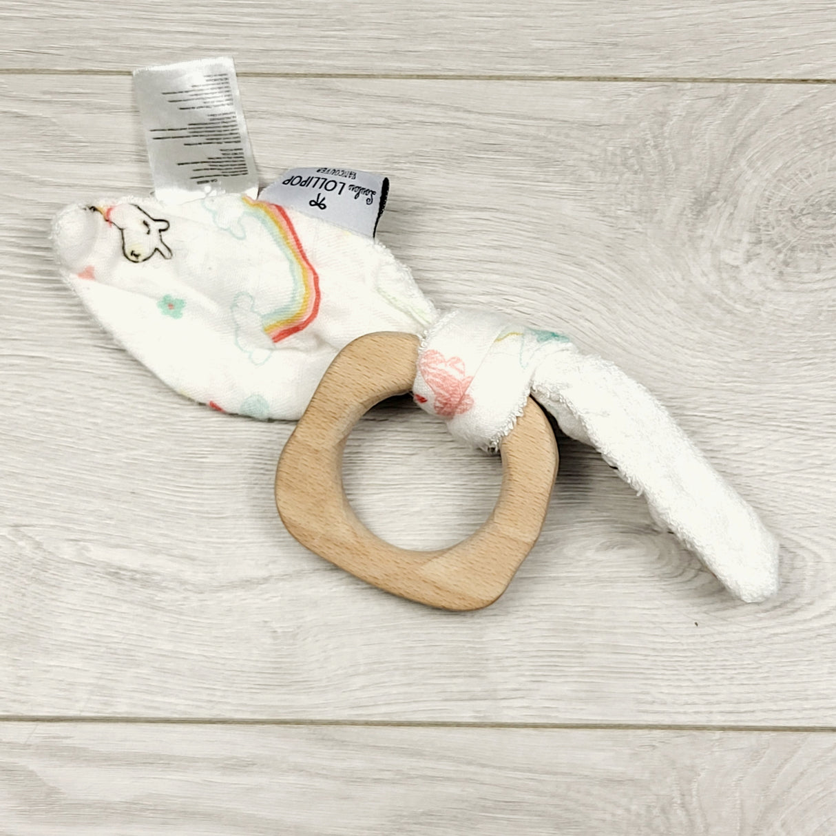 SPRCH2 - Loulou Lollipop bunny ear teether.