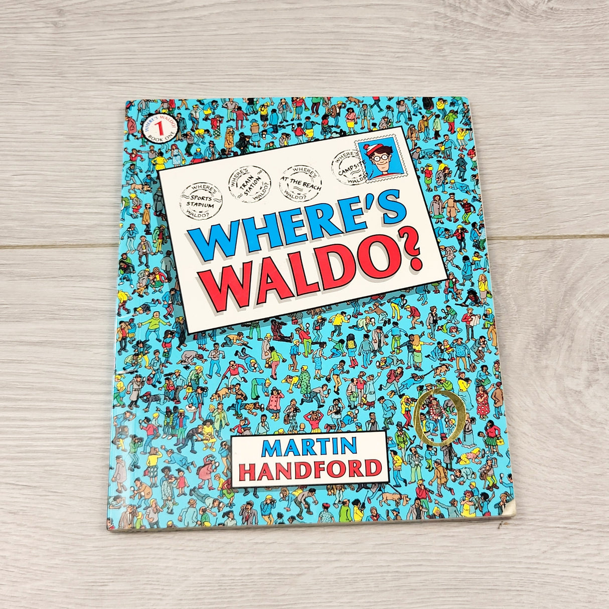 RBRSN1 - Where's Waldo soft cover book