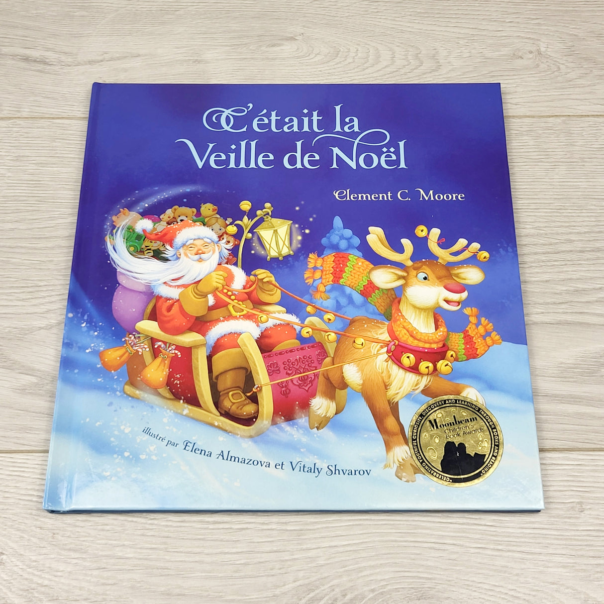 SRIS1 - C'etait la Veille de Noel hardcover French language book