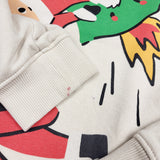 SRIS2 - H and M Santa sweatshirt. Size 6-8 Years