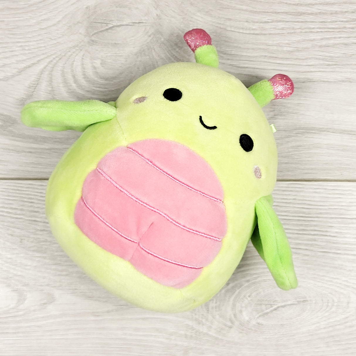 SRIS2 - Squishmallow 7.5 inch Grasshopper plush