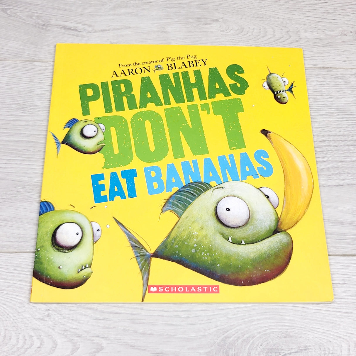 SRIS2 - Piranhas Don't Eat Bananas. Soft cover book