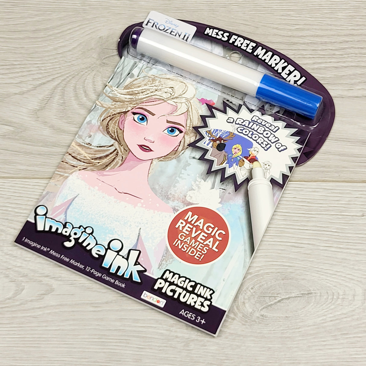 VBSH1 - NEW - Frozen Imagine Ink Colouring Book