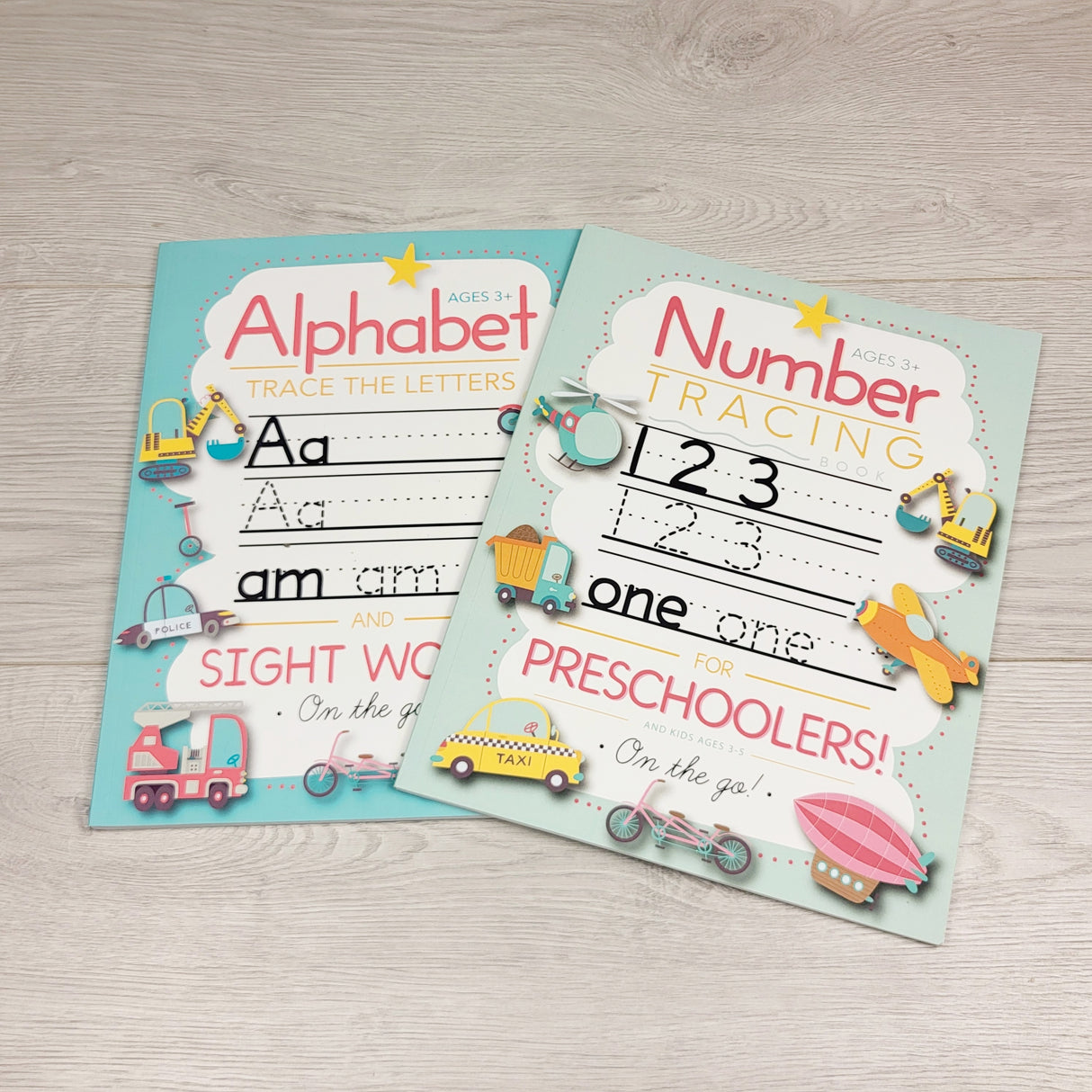 VBSH1- NEW - Number and Alphabet Tracing Books