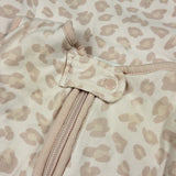 ECRS4 - Adrienne Vittadini leopard print sleep sack. Size 6-18 months