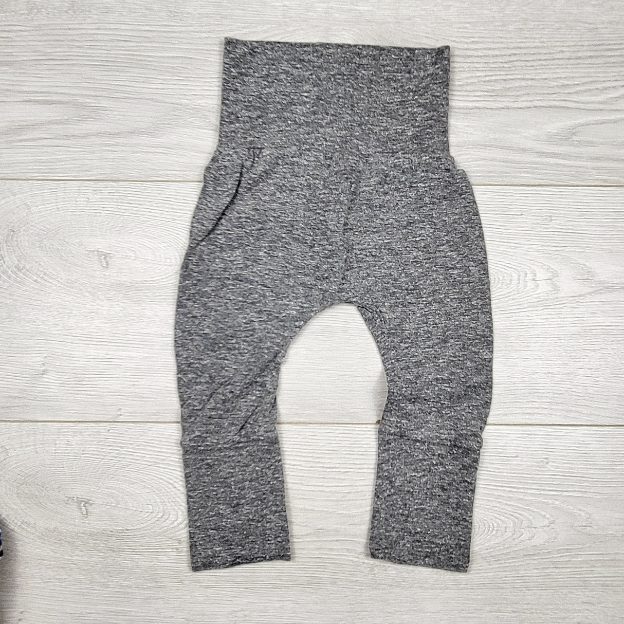 ECRS4 - Grey handmade grow with me pants. Approx 6-18 months