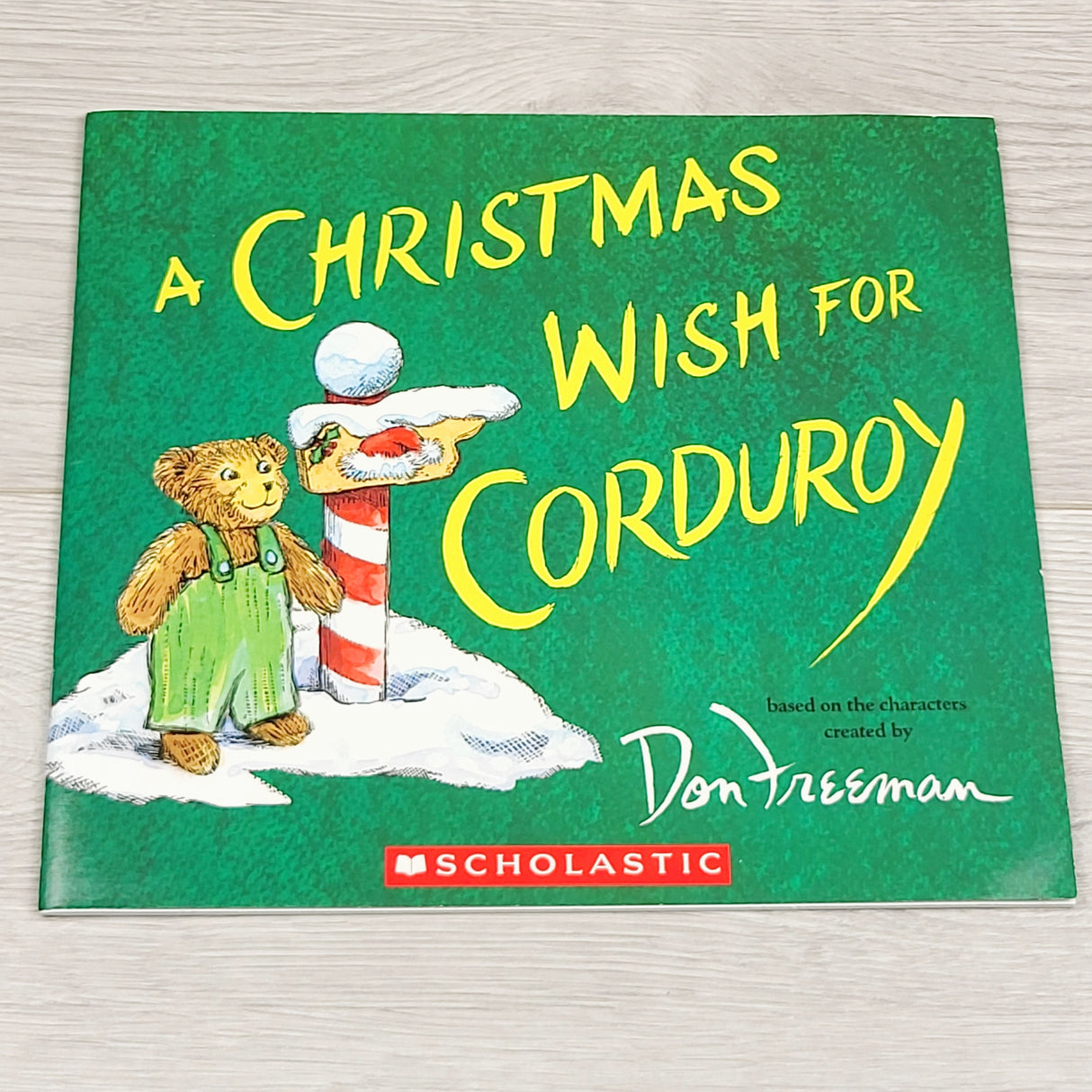 CKFT1 - A Christmas Wish for Corduroy. Soft cover book