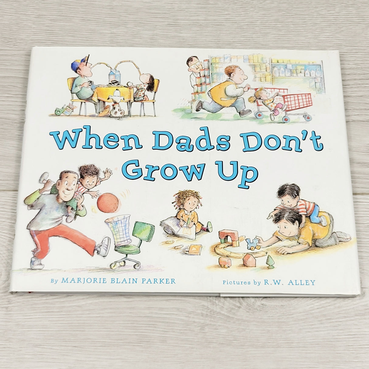 CKFT1 - When Dads Don't Grow Up. Hardcover book