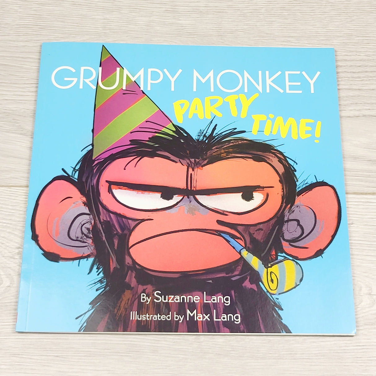 CKFT1 - Grumpy Monkey Party Time. Soft cover book