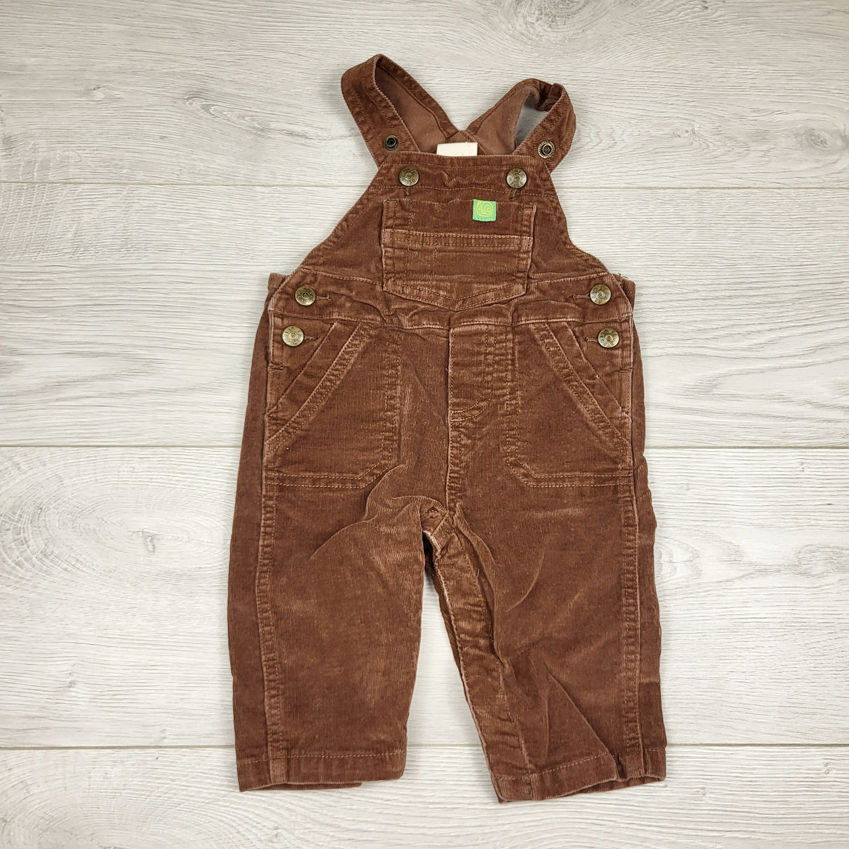 BVRN1 - Joe brown corduroy overalls. Size 3-6 months