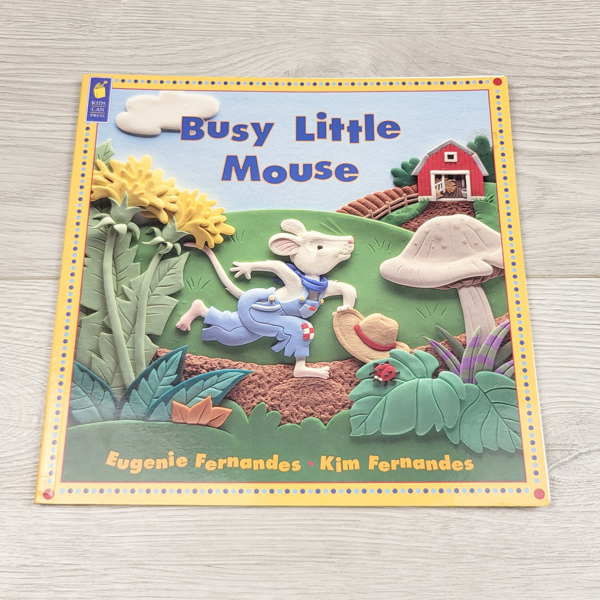 BVRN1 - Busy Little Mouse. Soft cover book