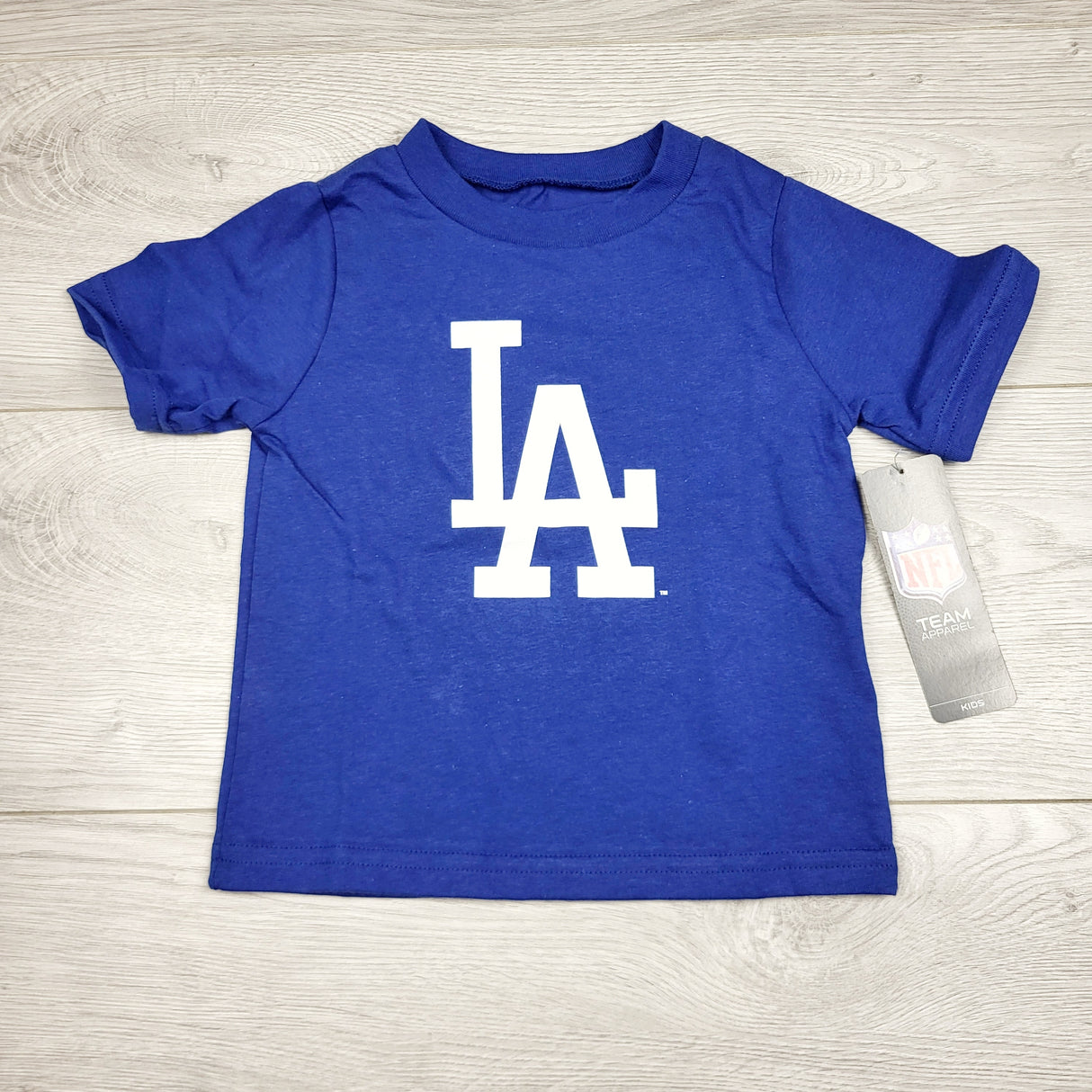 LMTY1 - NEW - Los Angeles Dodgers Infant Logo T-Shirt. Size 18 months