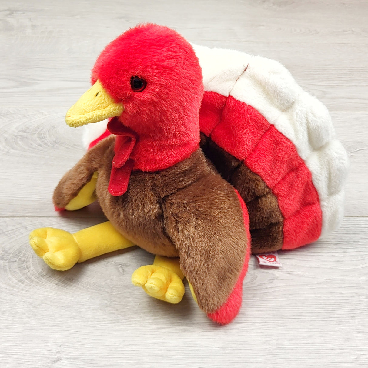 CBT1 - Vintage 1990s Ty turkey plush