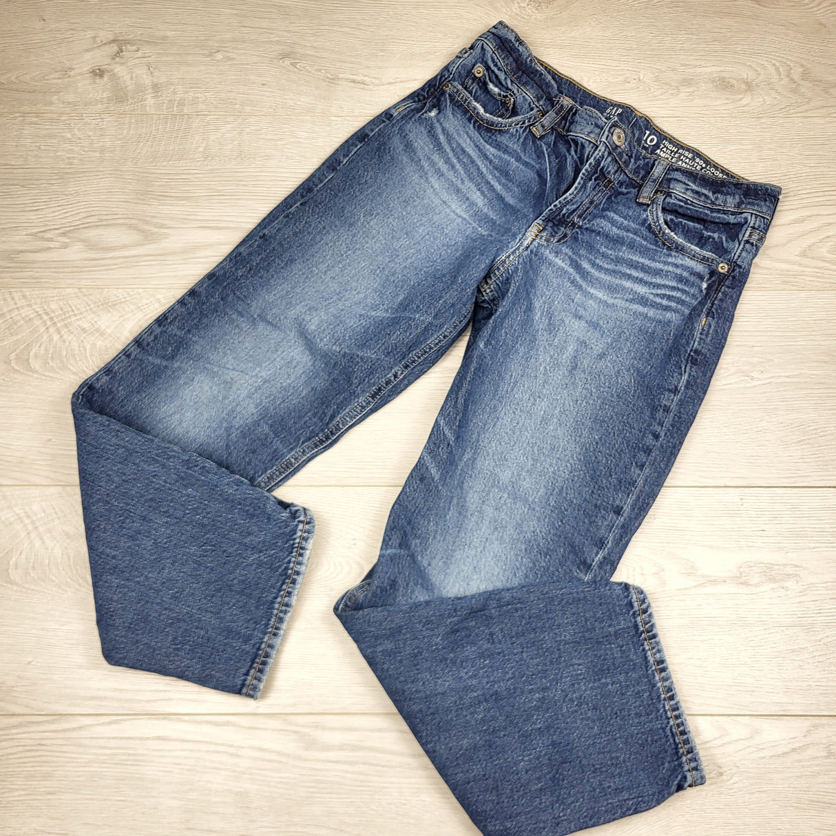 CKFT2 - Gap high rise 90's loose jeans. Size 10 plus