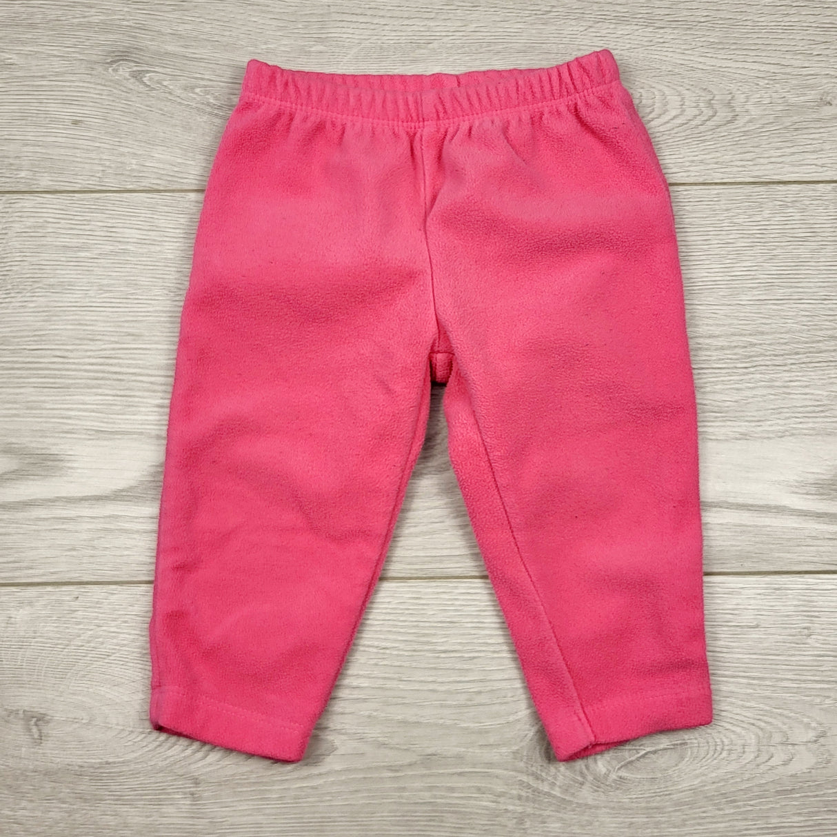 CCRT2- Carters pink fleece pants. Size 6 months