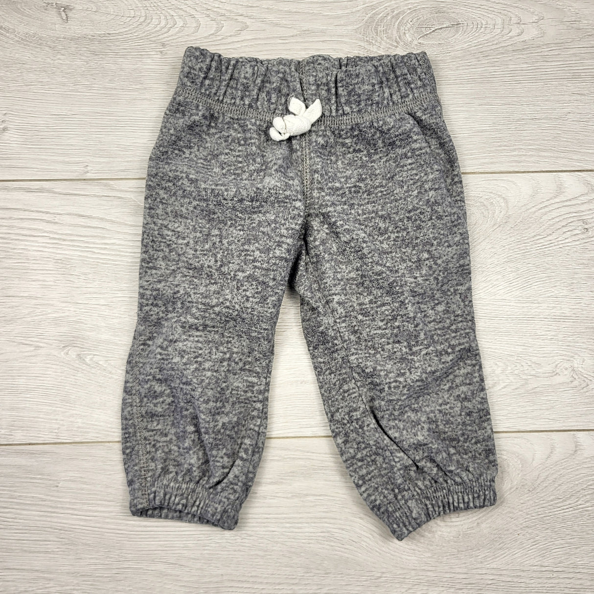 STFT22 - Carters grey fleece pants. Size 6 months