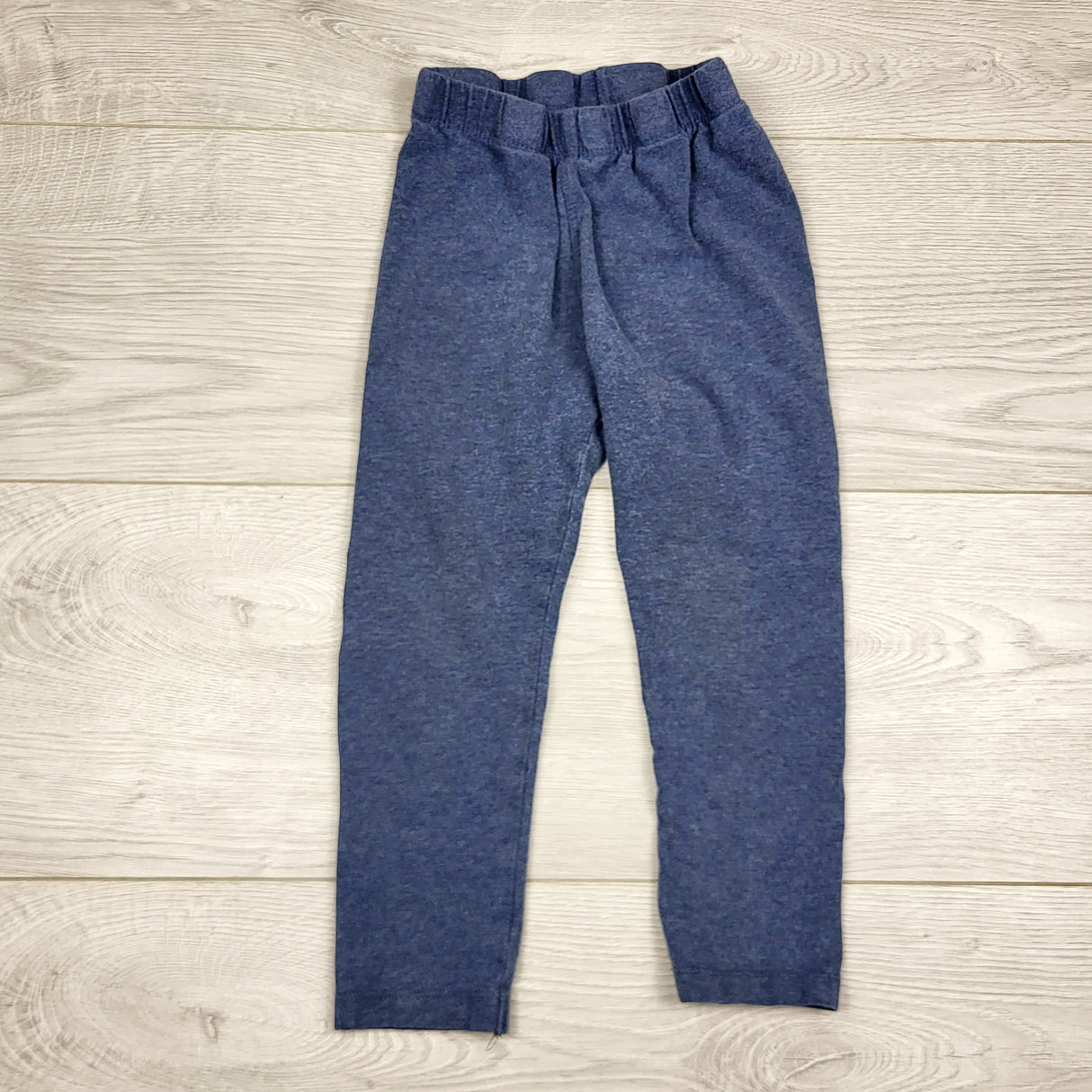 ADAL3 - Pekkle blue cotton leggings. Size 3T