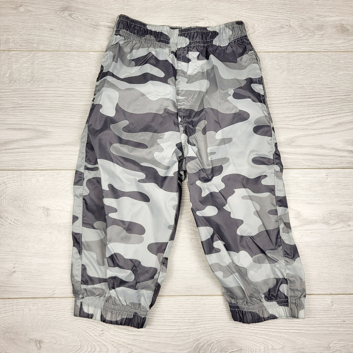 JMCL3 - Joe grey camouflage splash pants. Size 1 Year