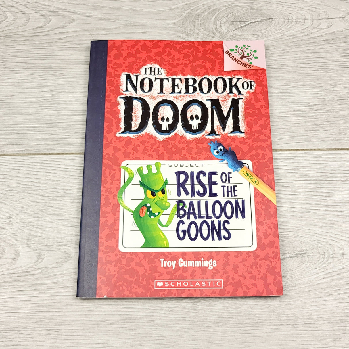 JKZ2 - Rise of the Balloon Goons. Soft cover Notebook of Doom beginner chapter book