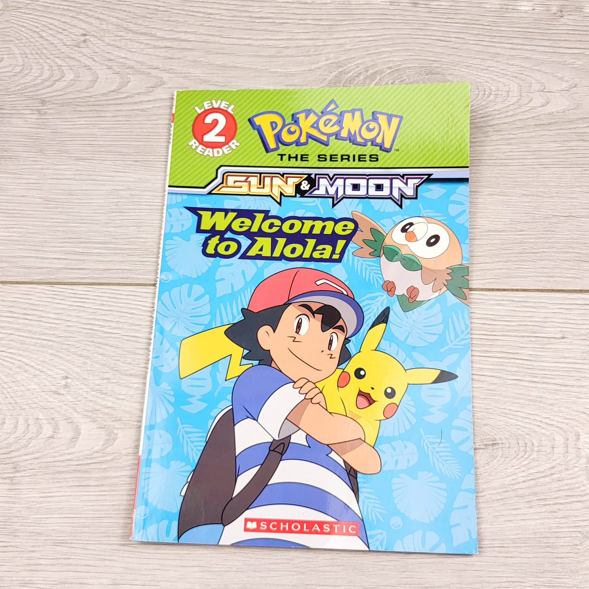 JKZ2 - Pokemon: Welcome to Alola. Soft cover early reader book