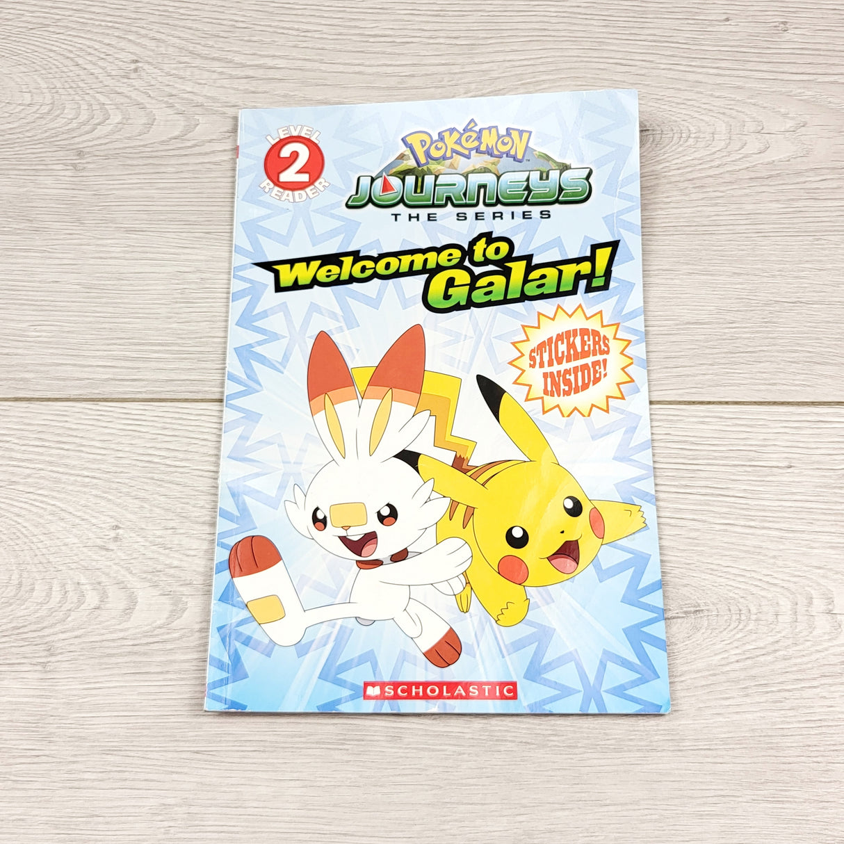 JKZ2 - Pokemon: Welcome to Galar. Soft cover early reader book