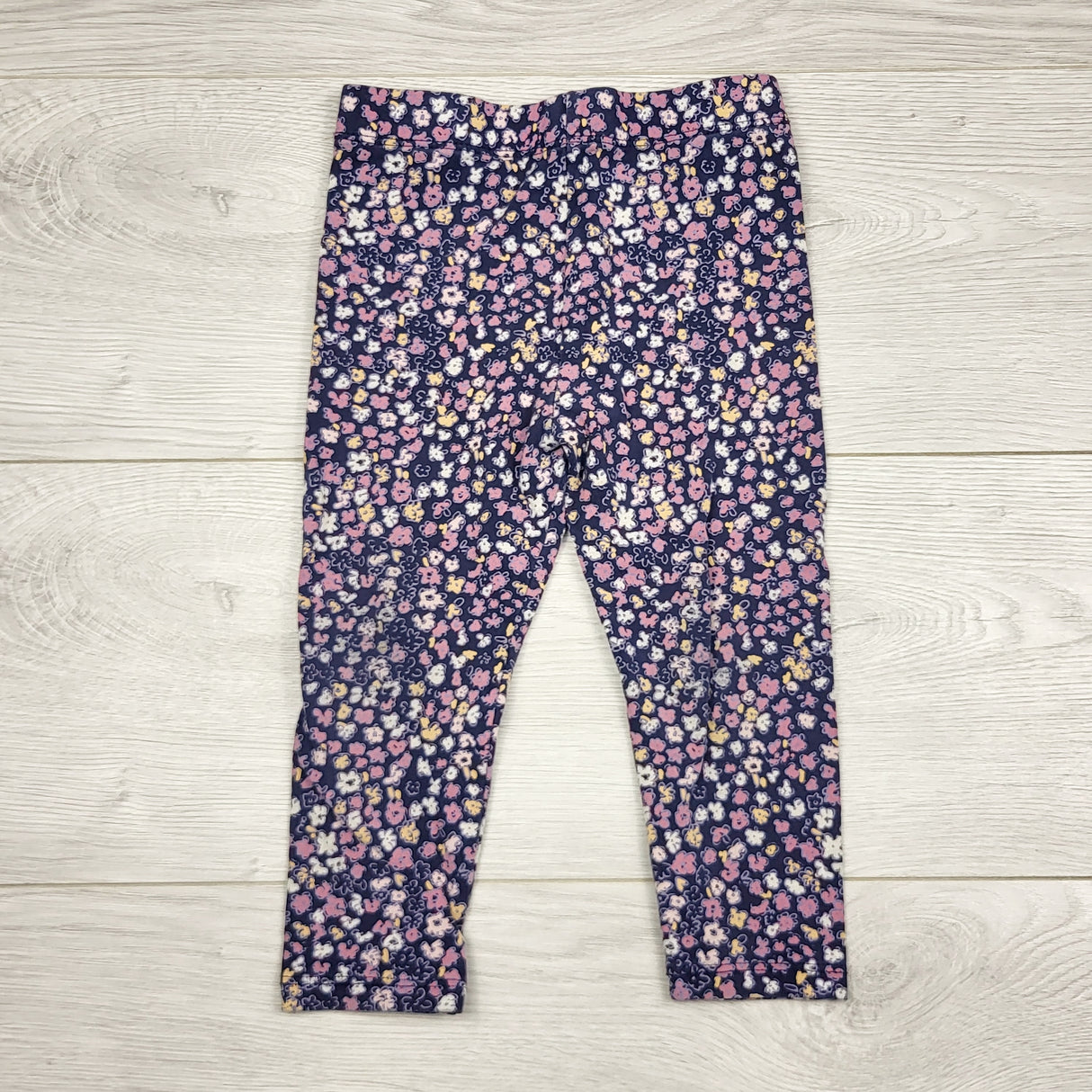 SBWN3 - Joe floral print cotton leggings. Size 18-24 months