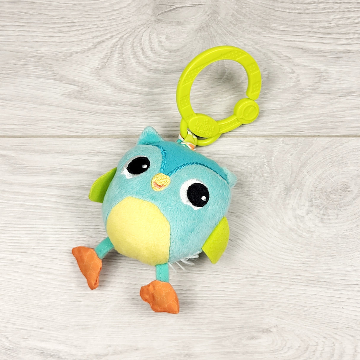 KJHN2 - Bright Starts plush owl stroller toy