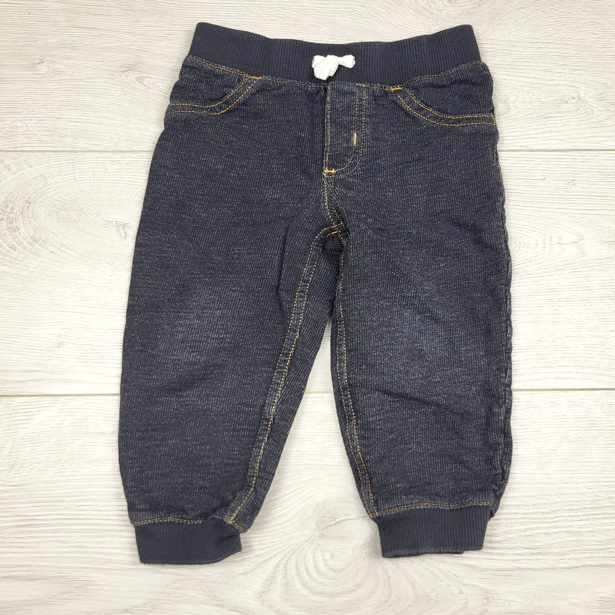 CHFF11 - Just One You denim look cotton pants. Size 18 months