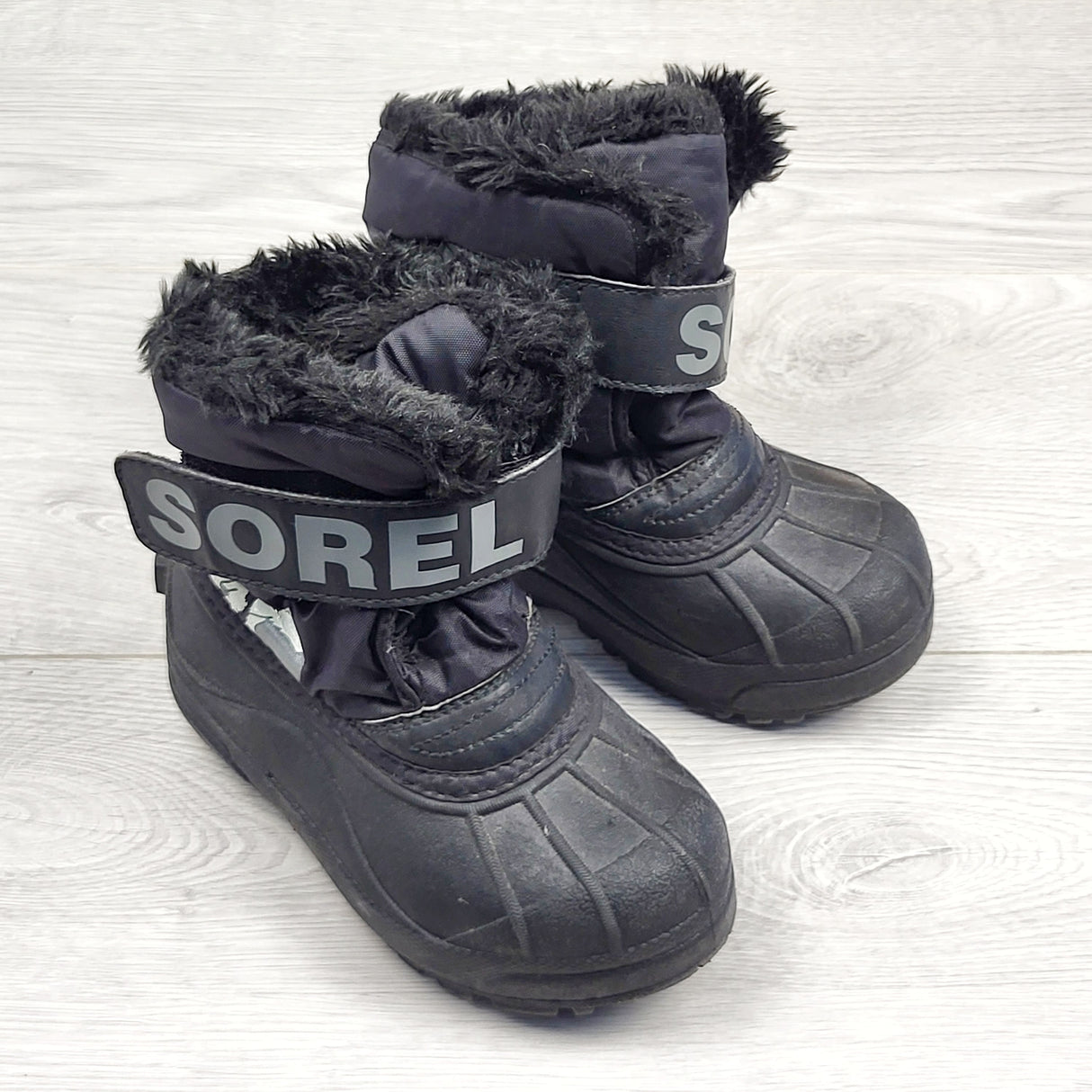 BMAC1 - Sorel black snow boots. Size 10