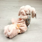 BMAC1 - NEW - Jellycat Blossom Blush Bunny Soother