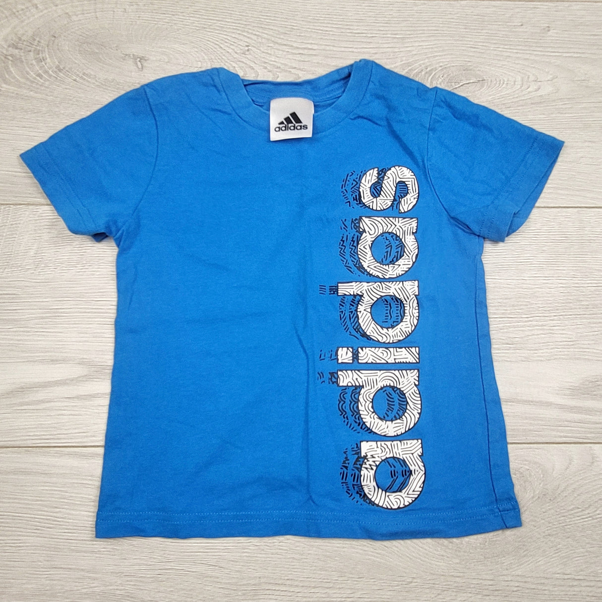 ULRT1 - Adidas blue t-shirt. Size 2T