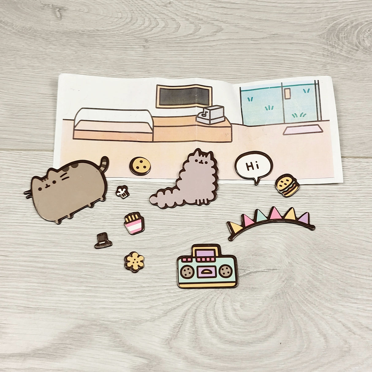 SPLT2 - Pusheen cat magnet set