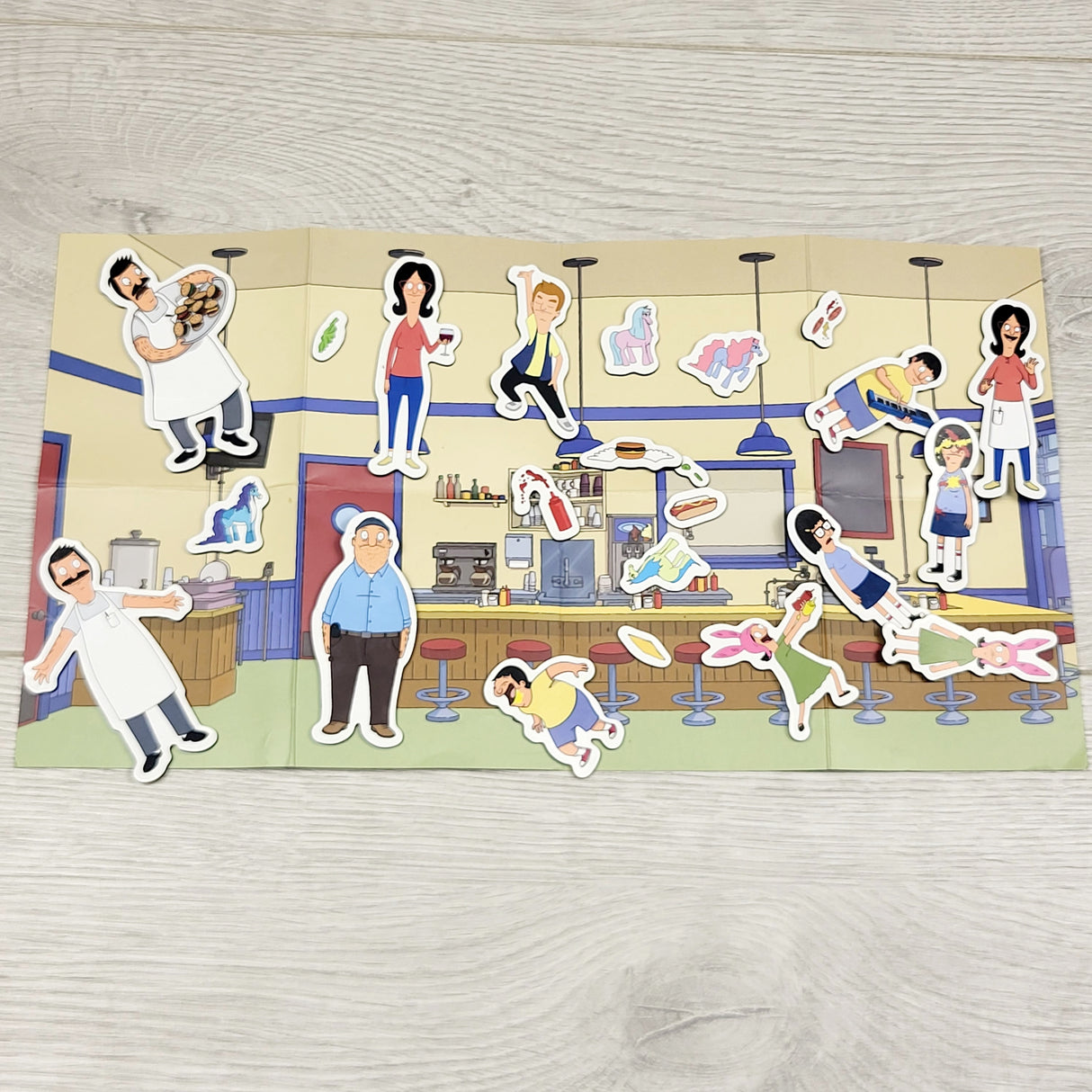 SPLT2 - Bob's Burgers magnet set