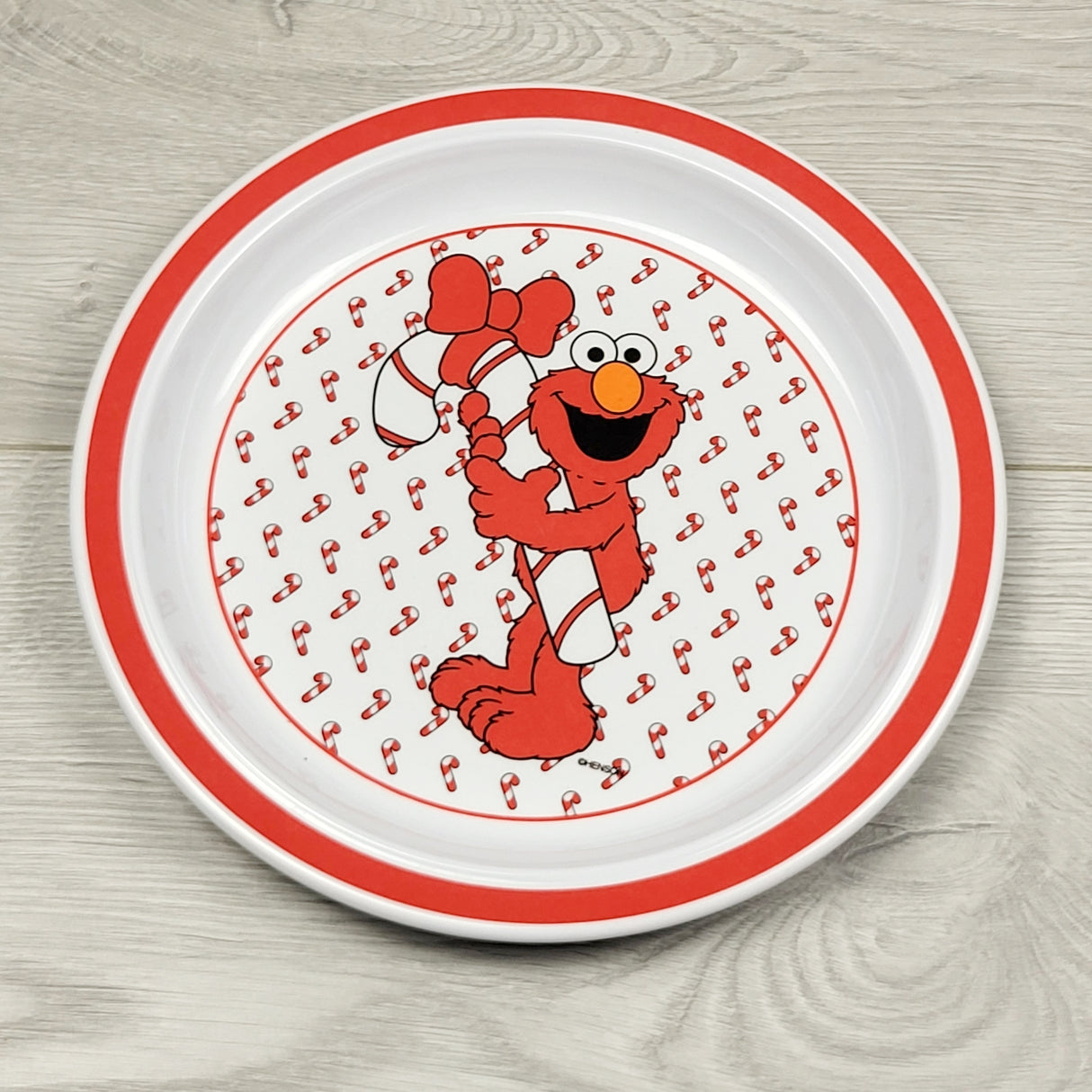 SPLT2  - Melamine Elmo plate