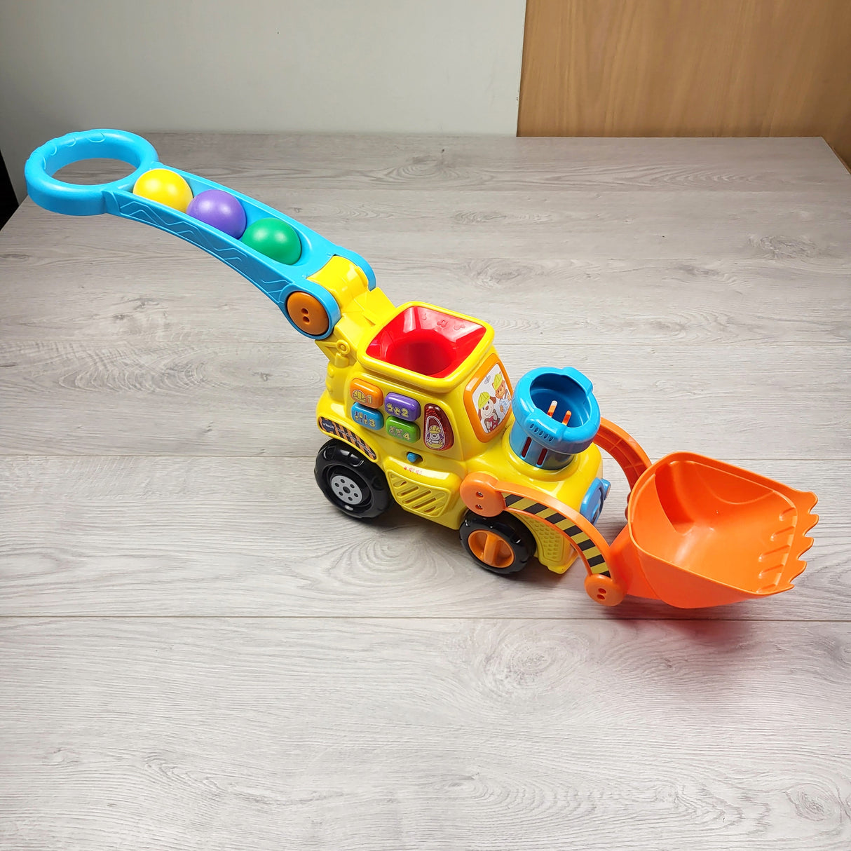 ALWS1 - VTech Pop-a-Balls Push & Pop Bulldozer. Local pick up delivery only