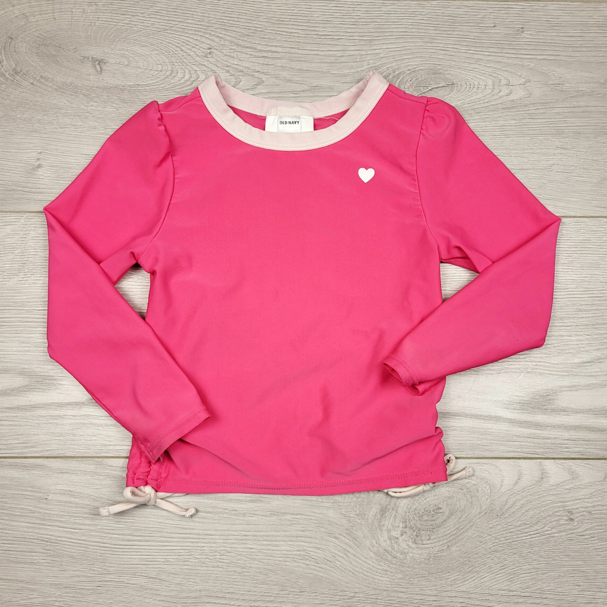 ALWS11 - Old Navy pink rash guard. Size 2T