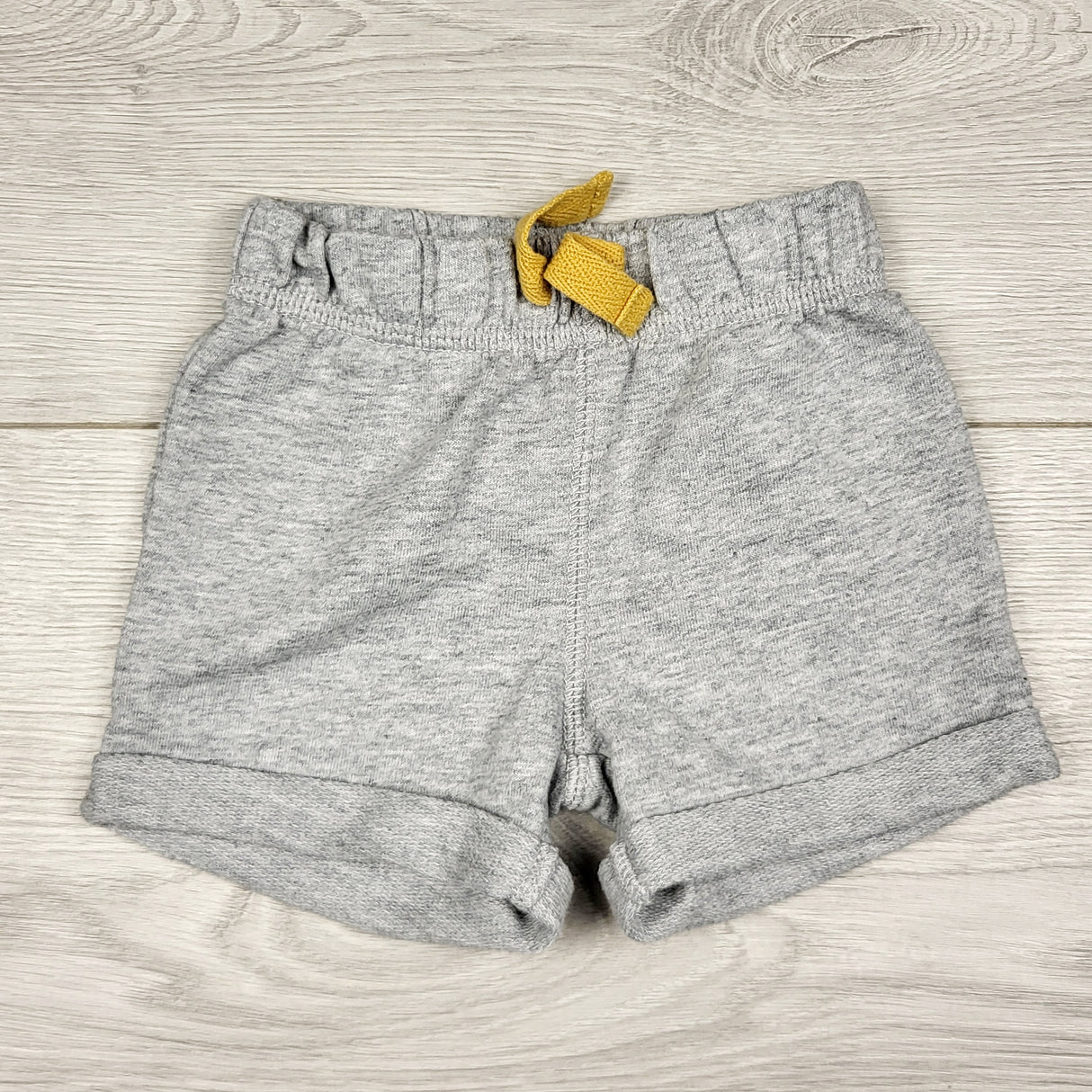 ADRT1 - Child of Mine grey cotton shorts. Size 0-3 months