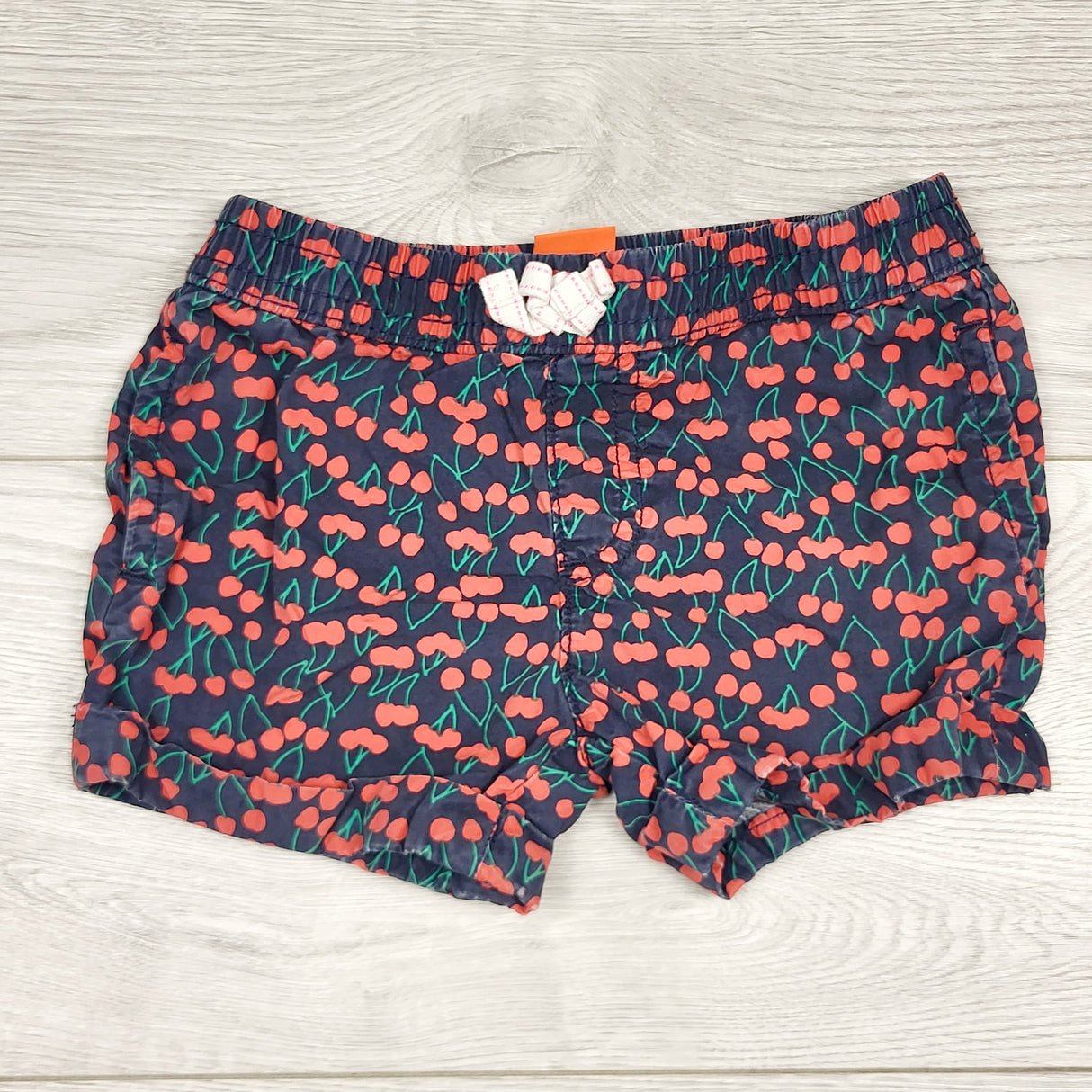 NKLB1 - Joe navy shorts with cherries. Size 3T