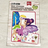 LSEV1 - NEW - HomeDeco 8pc peel and stick wall decals (fairies)