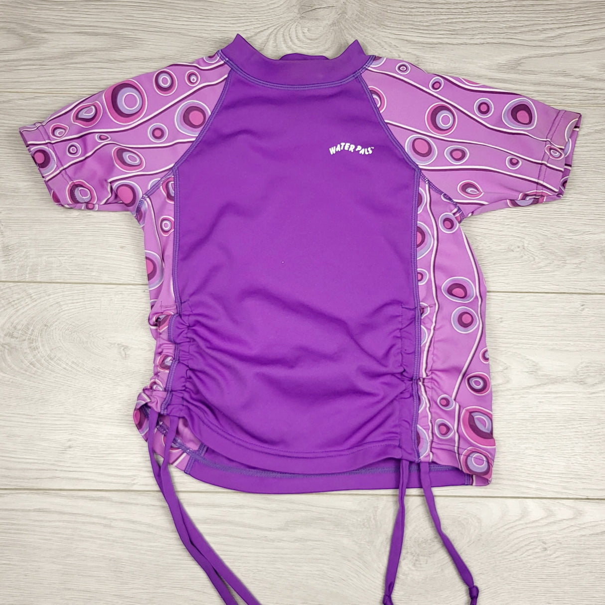 MDWY1 - Water Pals purple rash guard. Size 3/4T