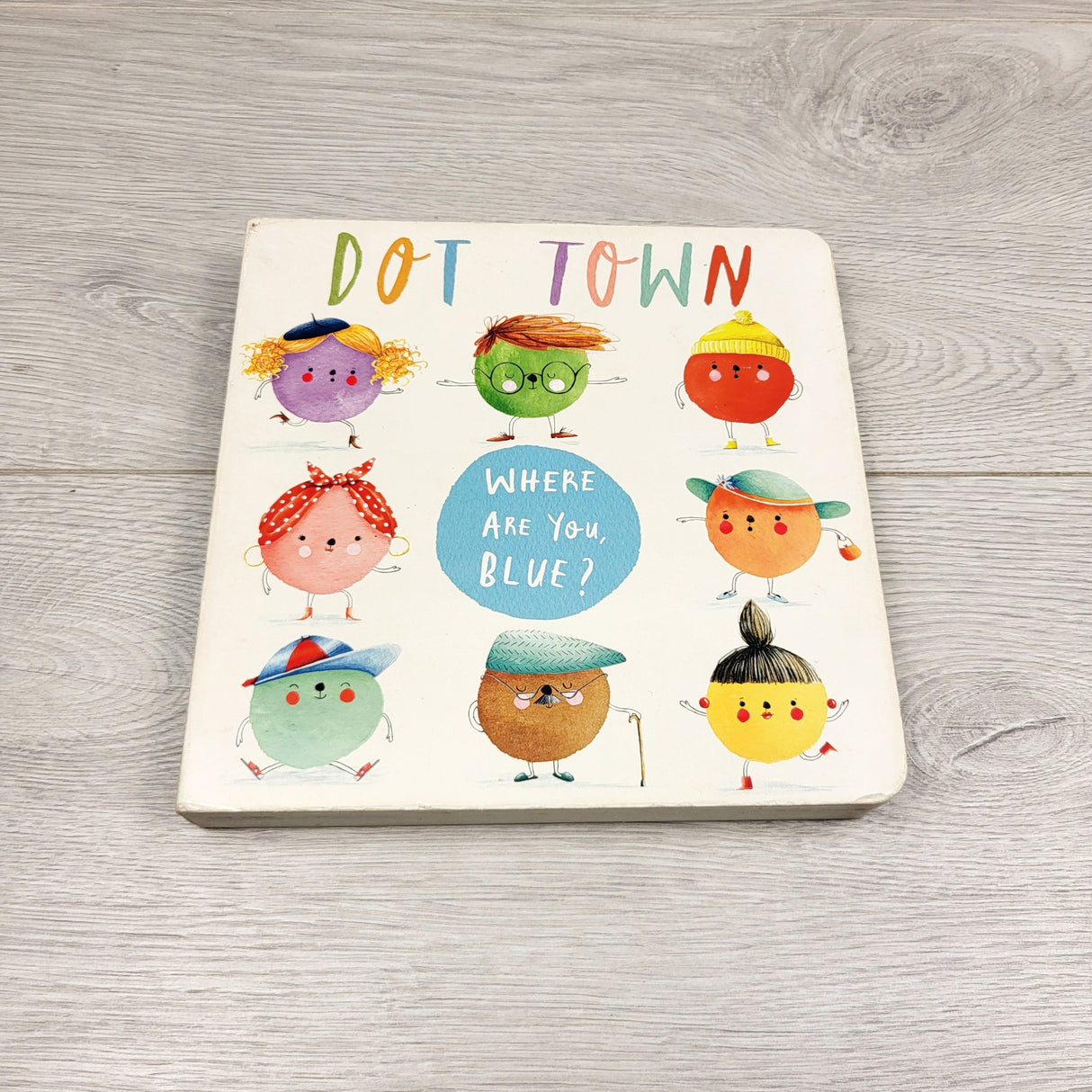 RGRN3 - Dot Town: Where Are You Blue? Board book