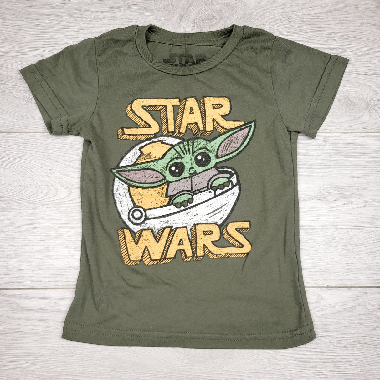 SMRSH3 - Green Star Wars t-shirt. Size 2T