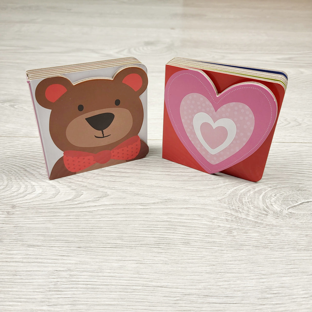 CHLV2 - Pair of mini Valentine's themed board books