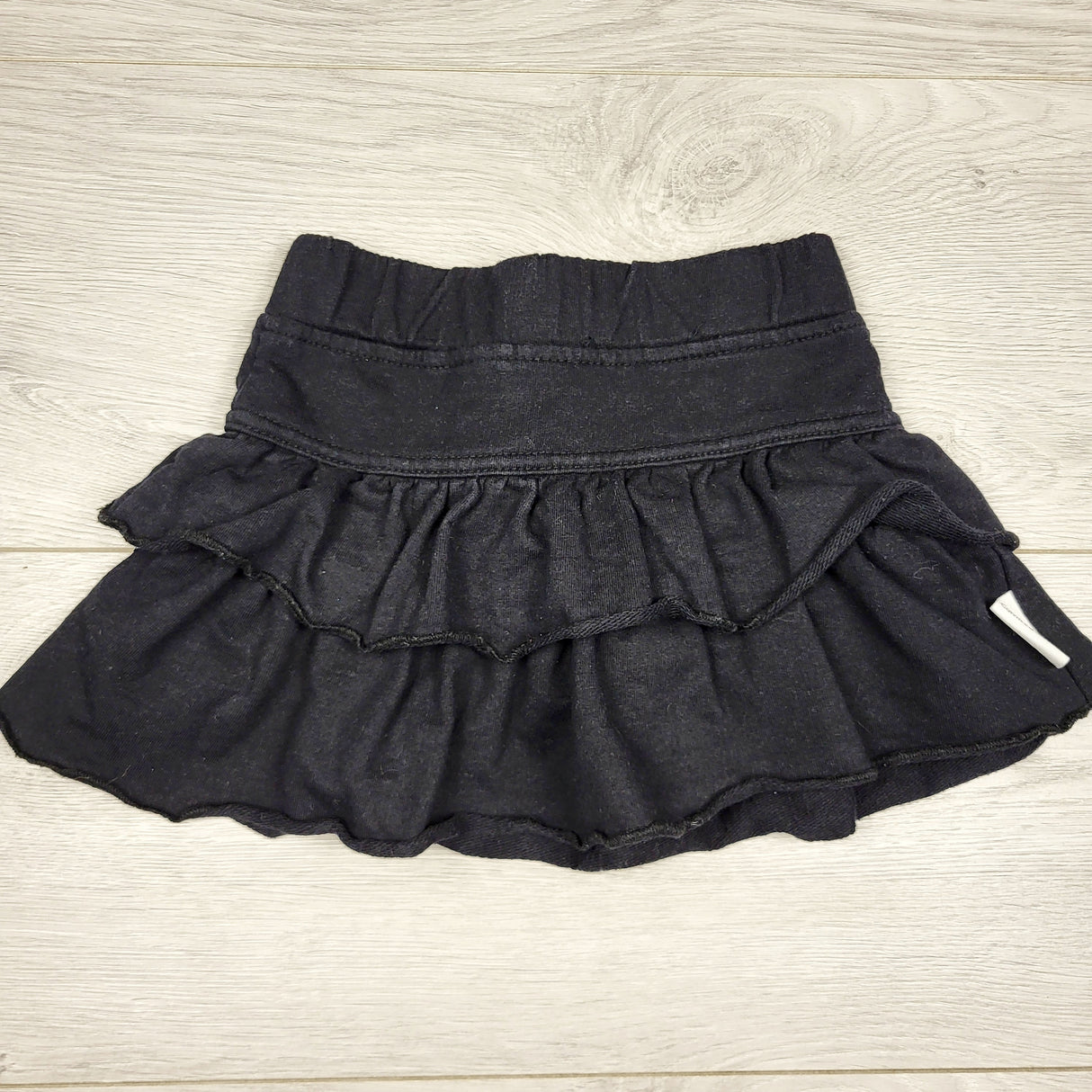 LBYL2 - Calvin Klein black tiered cotton skirt. Size 2T