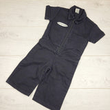 KARE2 - Knuckleheads black "Grease Monkey" mechanic style coveralls. Size 12-18 months